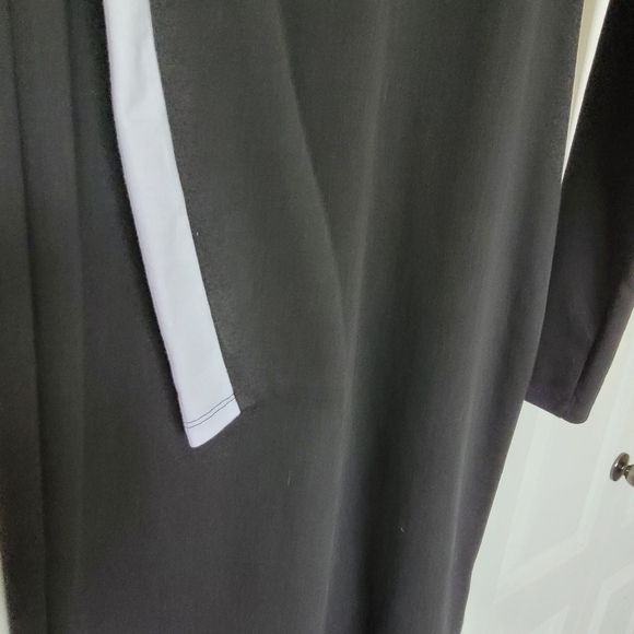 Zara Bodycon Long Striped Sleeve Dress - Picture 4 of 7